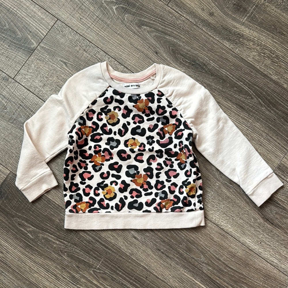 Kids Animal Print Sweatshirt